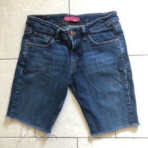 Levi’s denim cut offs super low 518 1 jean shorts